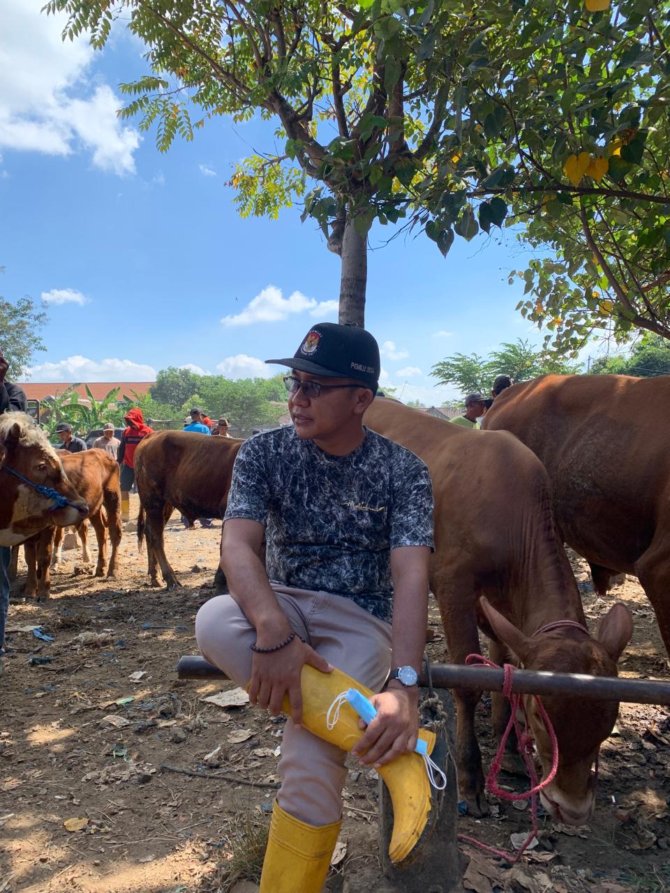 PASAR SAPI LEGIAN PACET RAMAI JELANG IDUL ADHA, PETERNAK BERHARAP HARGA STABIL DAN BEBAS PMK