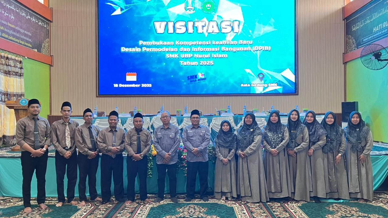 INJOP DPIB SMK UBP Nuris Pungging Sudah Turun: Siap Bekali Siswa Ilmu Desain Modern, Siap Sinergi dengan DUDI